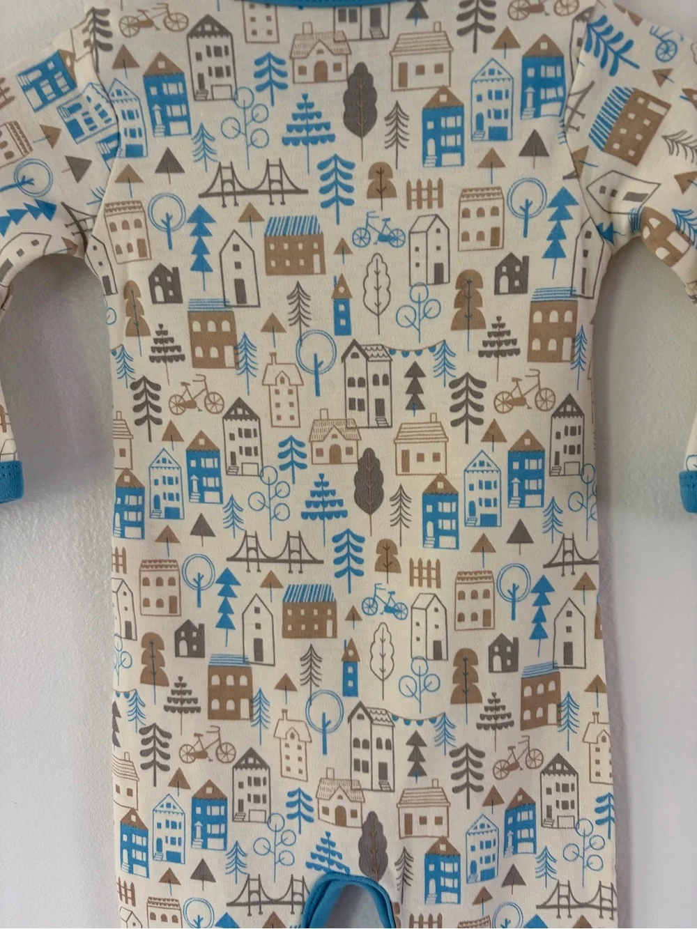 Apple Park Organic Luxury 100% Organic Cotton Long‎ Sleeve One Piece Outfit